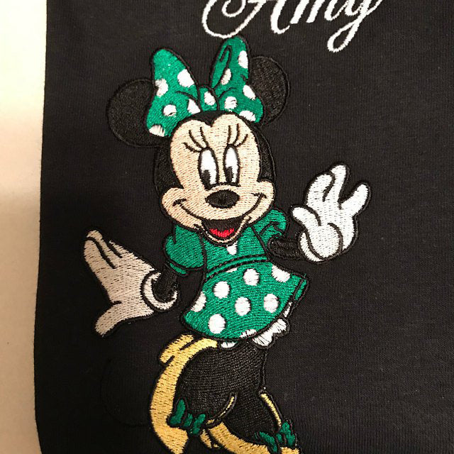 Minnie Mouse Embroidery Patch, Minnie Mouse Patch Embrodery