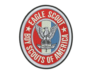 Eagle Scout Embroidery Design