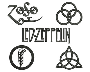 5 Led Zeppelin Embroidery Design