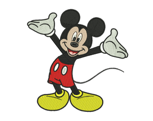 Mickey Embroidery Design #8