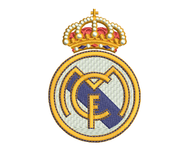 Real Madrid Embroidery Design