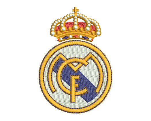 Real Madrid Embroidery Design