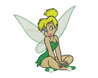 TinkerBell Embroidery Design
