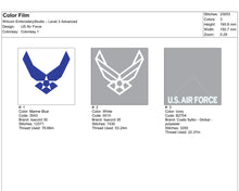 U.S. Air Force Embroidery Design #1