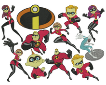 11 The Incredibles Embroidery Design