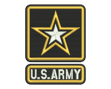 U. S. Army Emblem Embroidery Design