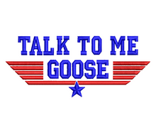 Talk to Me Goose Embroidery Design #2 - 5 SIZES