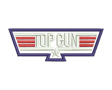 Top Gun Embroidery Design #1